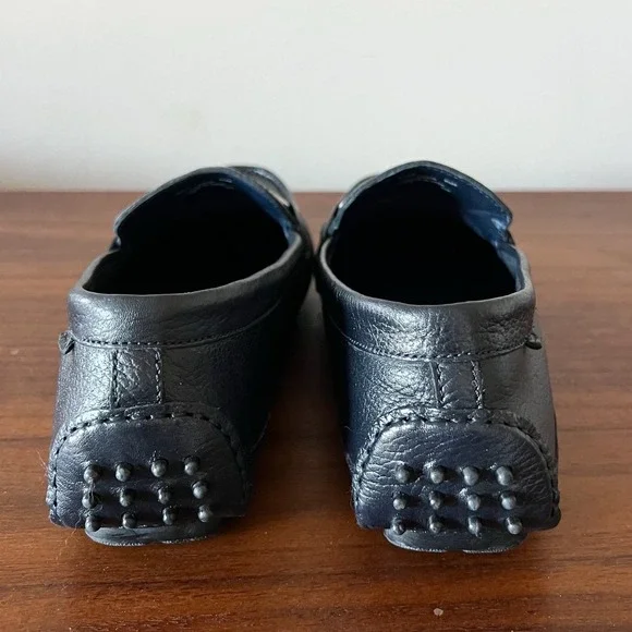 Cole Haan Horsebit Driving Loafers Navy Leather Slip On Mens Size 9.5M - Picture 3 of 9